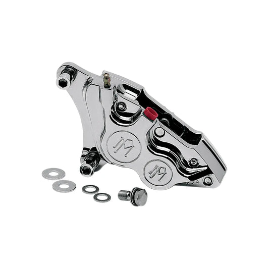 Caliper - Front Right - Chrome - 84-99 Harley-Davidson