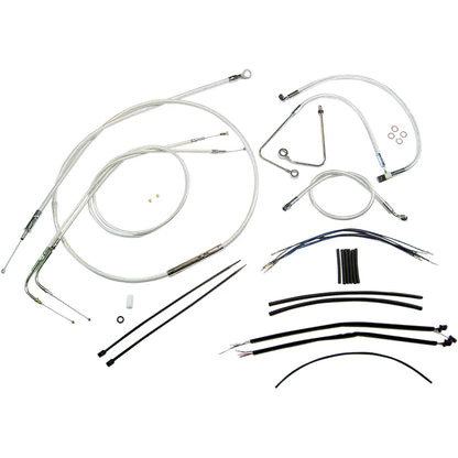 Kit de instalación de manubrio de diseñador Sterling Chromite II® - Kit de instalación de manubrio de diseñador Sterling Chromite II® - 12"-14" - '14-'15 FLH