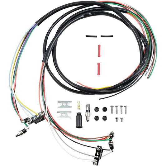 Arnés de cableado del manillar con interruptores y hardware