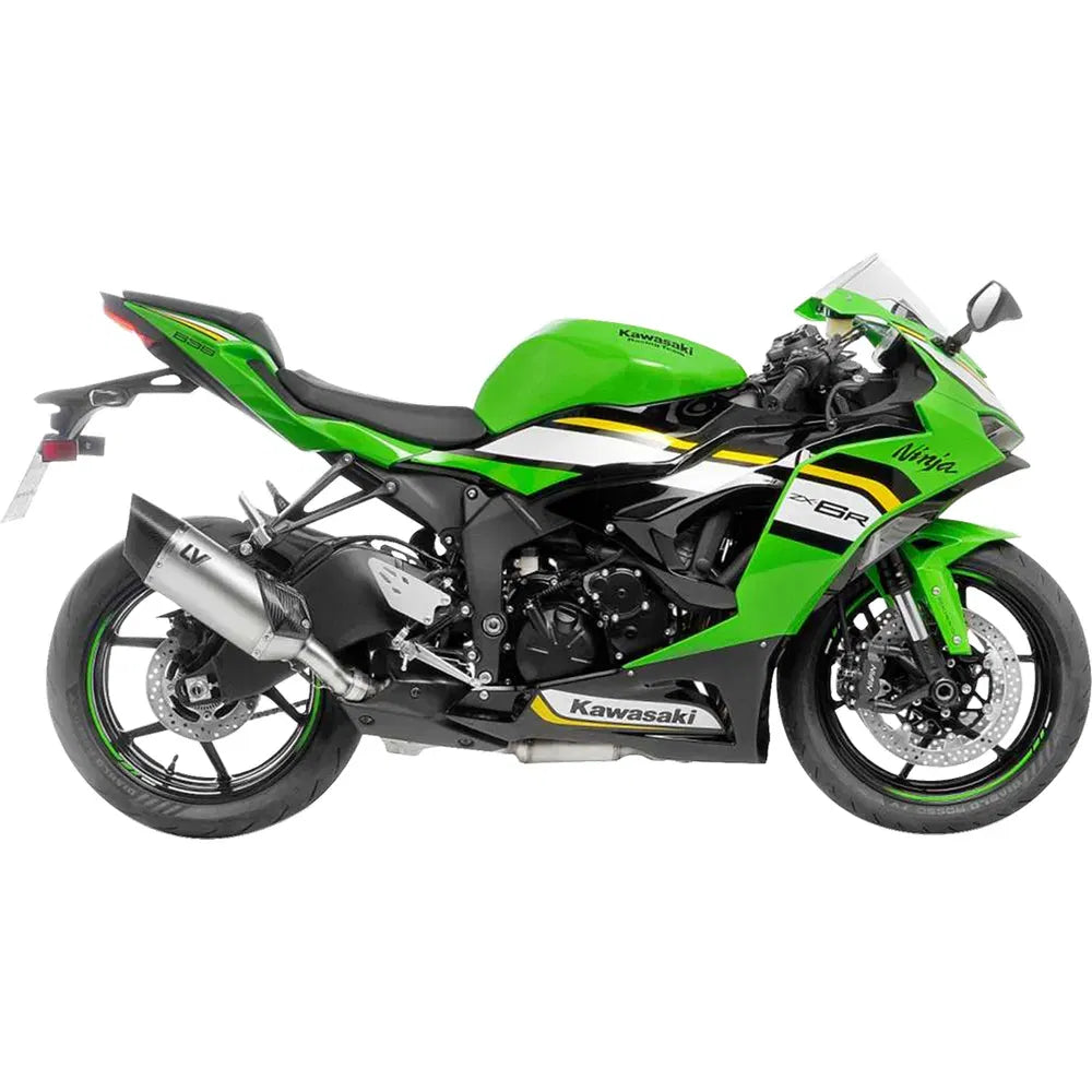 Silenciador Slip-On LV-14 R - Silenciador Slip-On LV-14 R - Titanio - Kawasaki ZX-6R