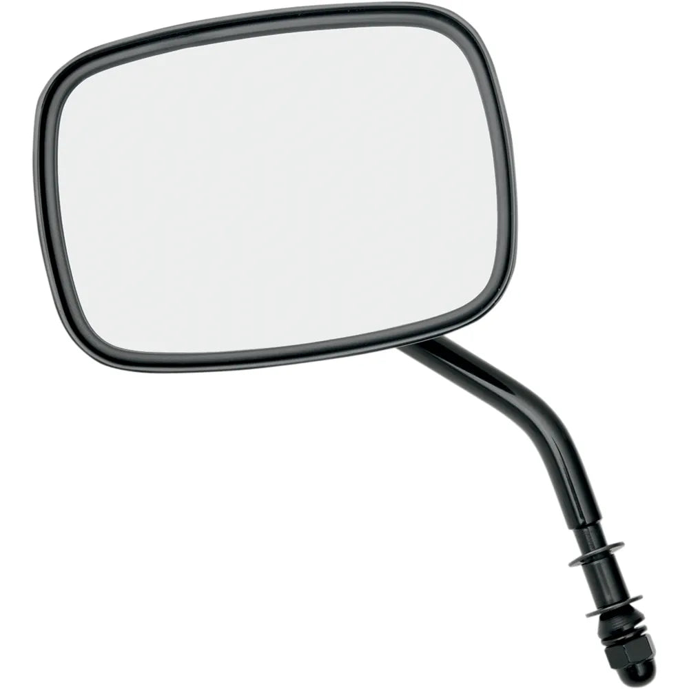 Die Cast Mirror - Standard Stem - Black