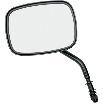 Die Cast Mirror - Standard Stem - Black