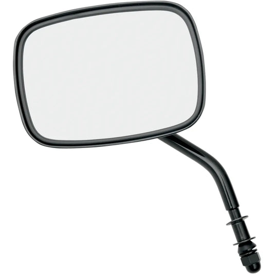 Die Cast Mirror - Standard Stem - Black