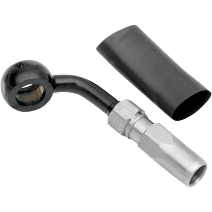 BYO® Banjo para construir tu propio con accesorio - Banjo de freno BYO - 10 mm-60° - Negro
