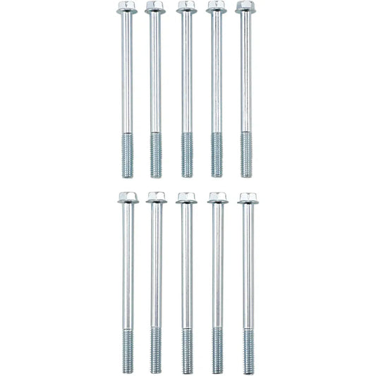 Flange Bolt M6X80 10-Pack