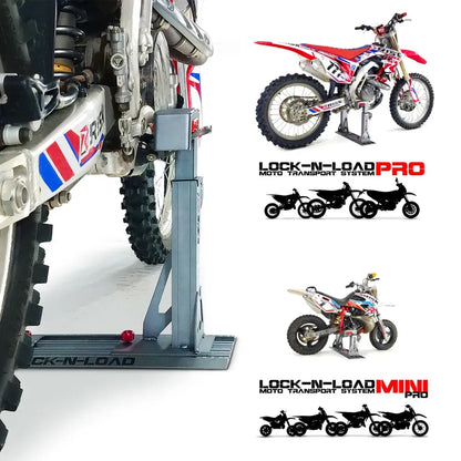 Sistema de transporte de moto sin tirantes Lock-N-Load Pro