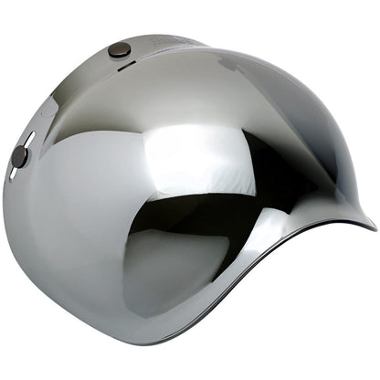 Burbuja de 3 broches para casco Biltwell - espejo cromo