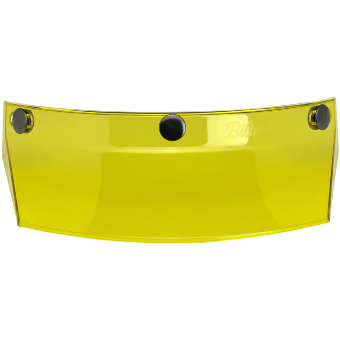 Moto visor para casco Biltwell - amarillo