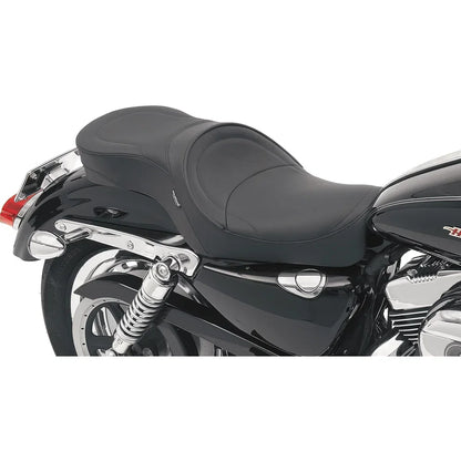 Asiento touring de perfil bajo: costuras suaves