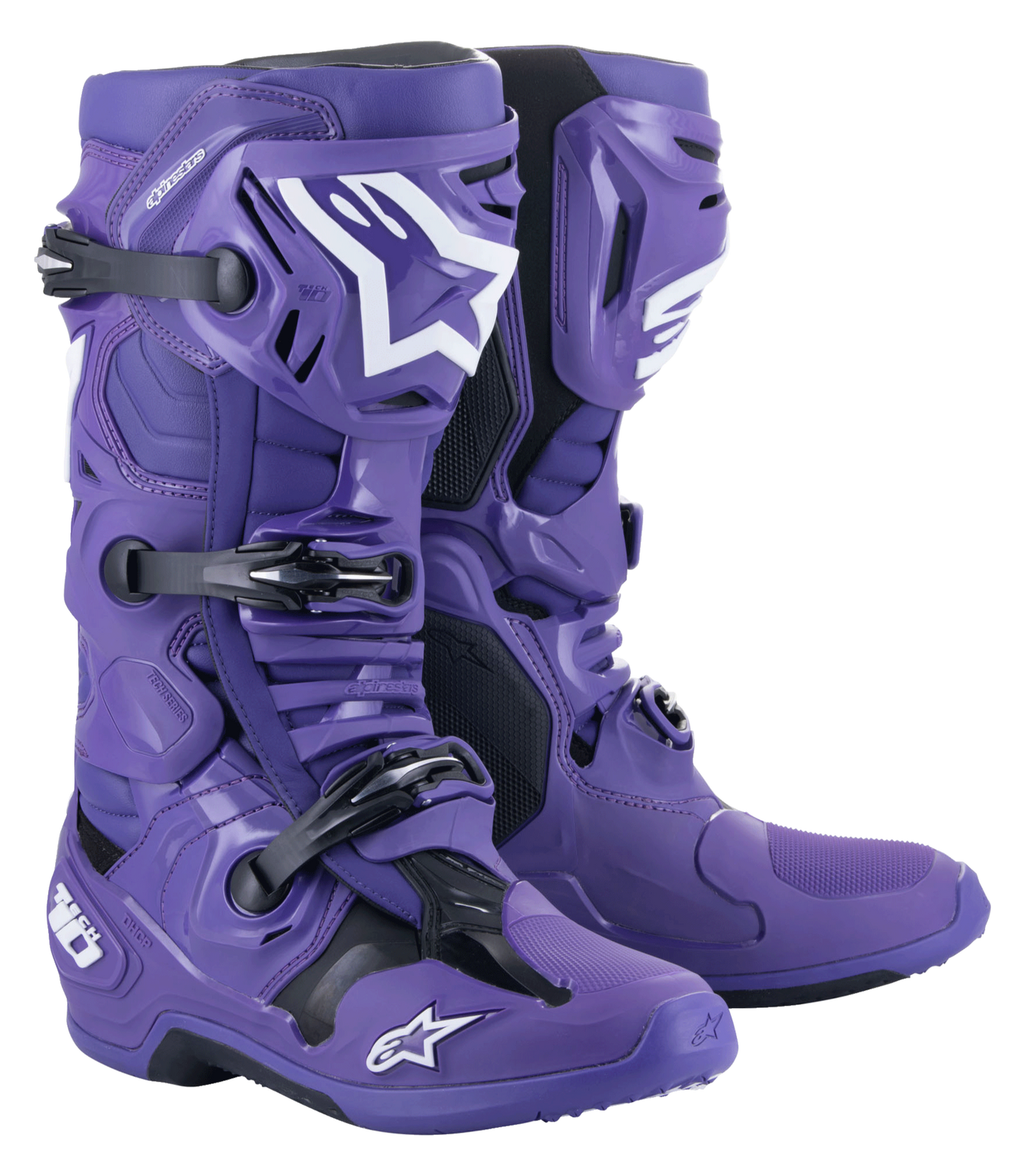 Botas Alpinestars Tech 10 - Morado/Negro