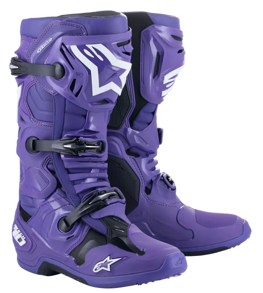 Botas Alpinestars Tech 10 - Morado/Negro