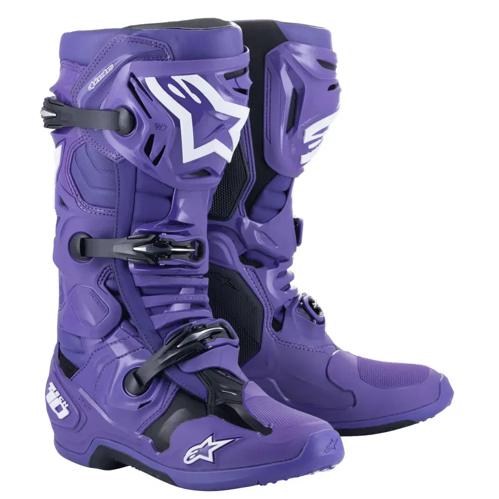 Botas Alpinestars Tech 10 - Morado/Negro