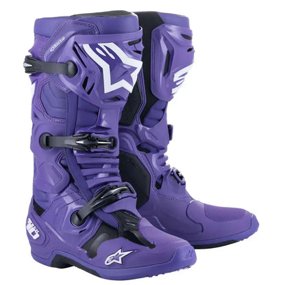 Botas Alpinestars Tech 10 - Morado/Negro