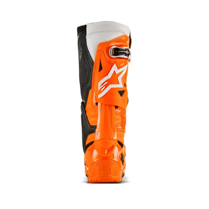 Botas Alpinestars Tech 10 Enduro - Naranja Fluo/Negro/Blanco