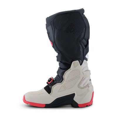 Botas Alpinestars Tech 7 – Negro/Gris Claro/Rojo Brillante