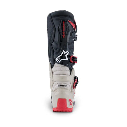 Botas Alpinestars Tech 7 – Negro/Gris Claro/Rojo Brillante