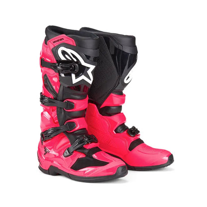 Botas Tech 7 - Alpinestars Rosa diva/Negro
