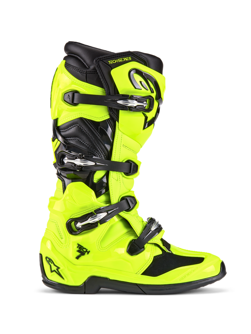 Botas Alpinestars Tech 7 Amarillo Fluo/Negro