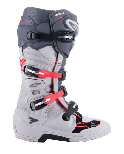 Botas Alpinestars Tech 7 Enduro - Gris/Rojo