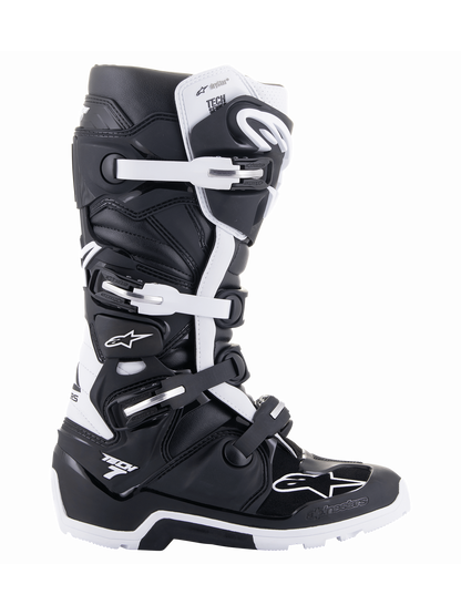 Botas Alpinestars Tech 7 Drystar Enduro - Negro/Blanco