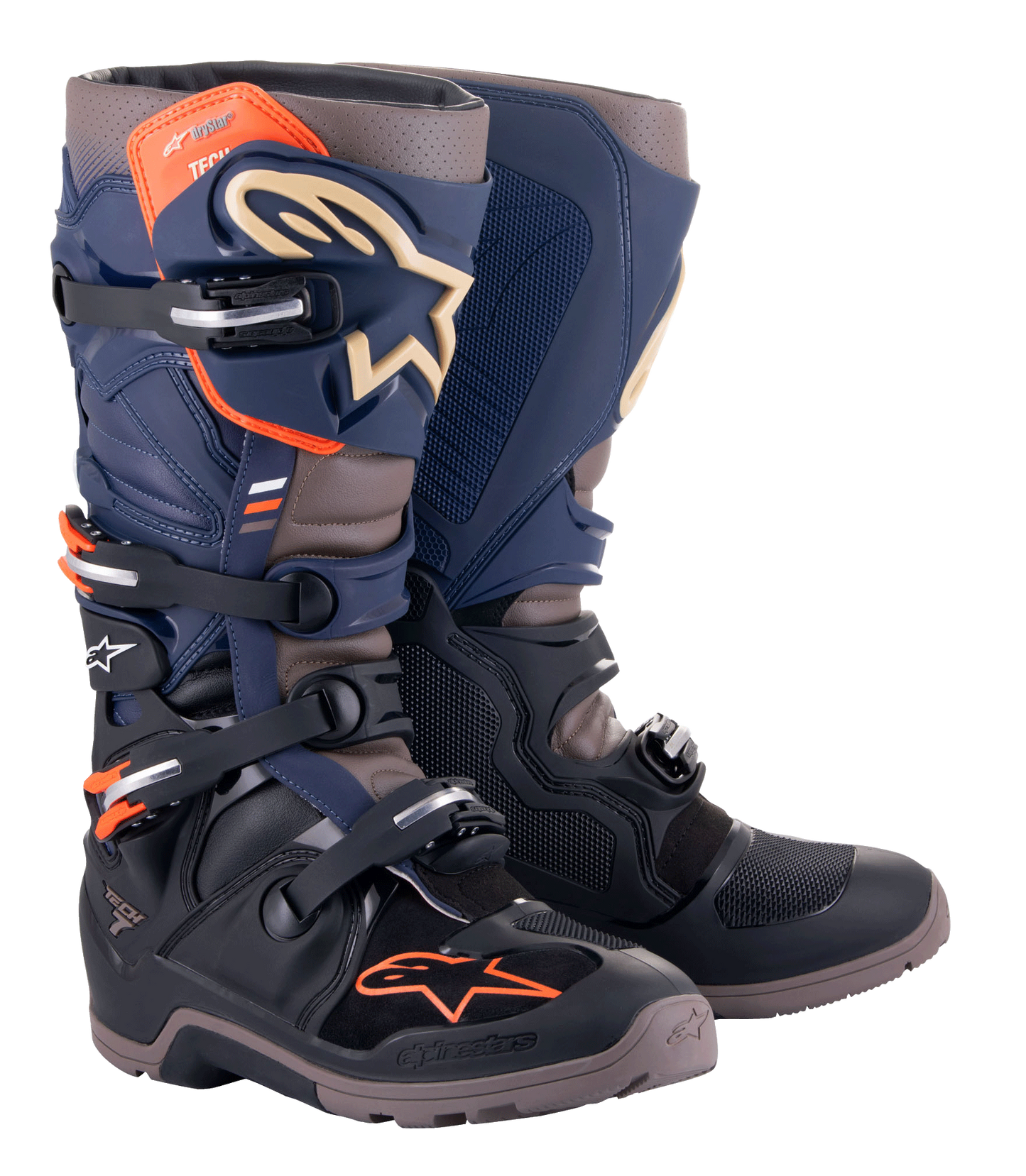 Botas ALPINESTARS Tech 7 Enduro Drystar - Gris/Azul Navy