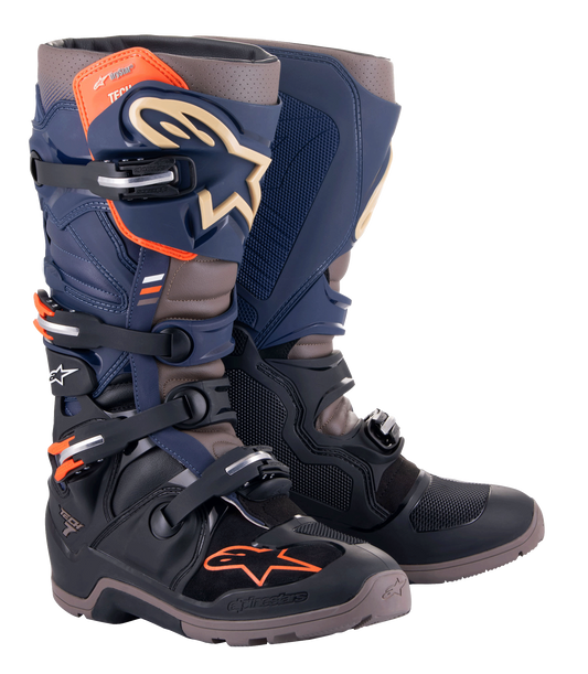 Botas ALPINESTARS Tech 7 Enduro Drystar - Gris/Azul Navy