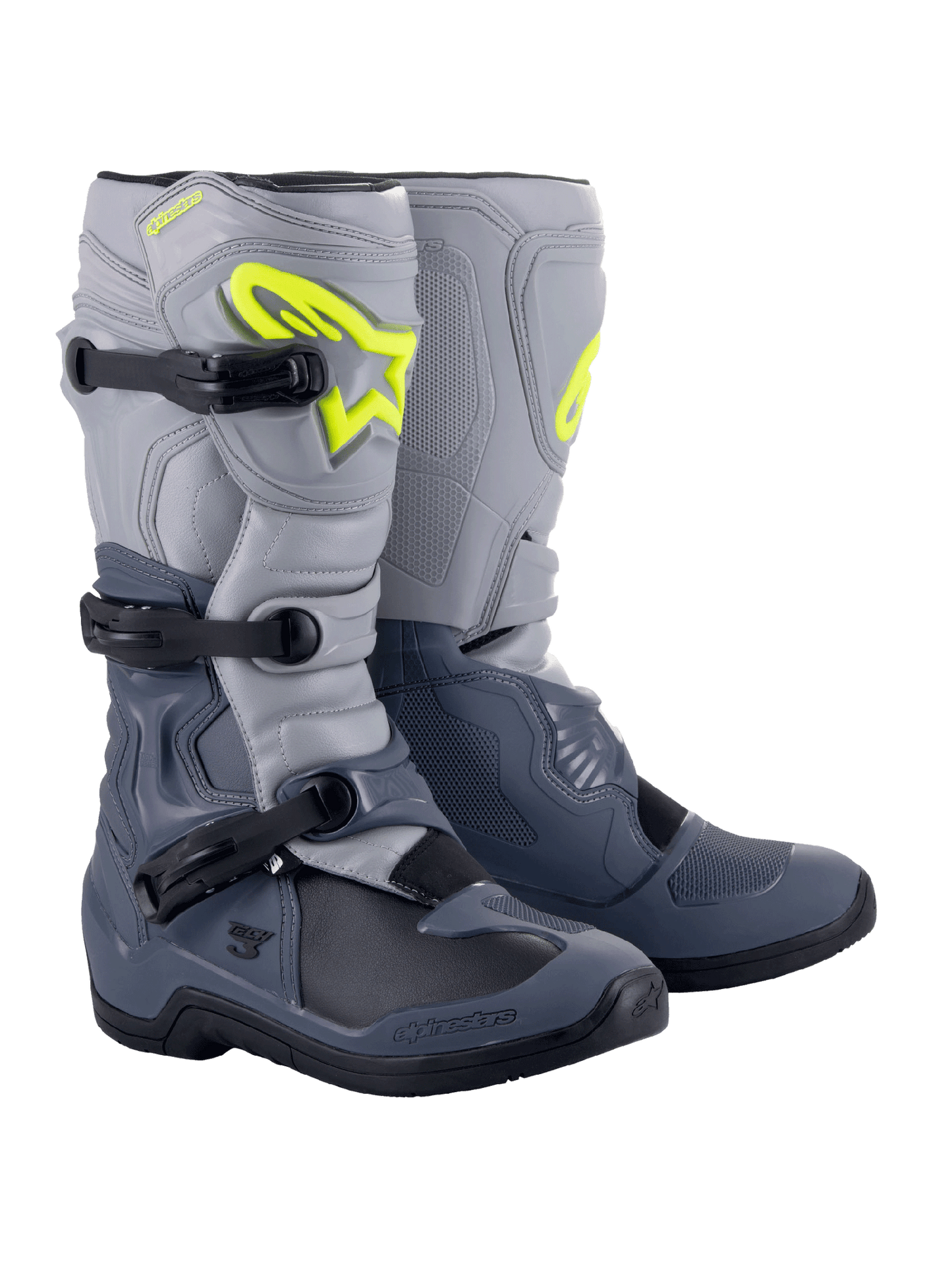 Botas Alpinestars Tech 3 - Gris/Negro