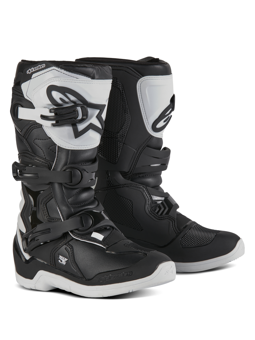 Botas de adolescente Alpinestars Tech 3S - negro/blanco