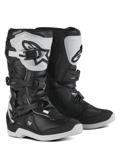 Botas de adolescente Alpinestars Tech 3S - negro/blanco