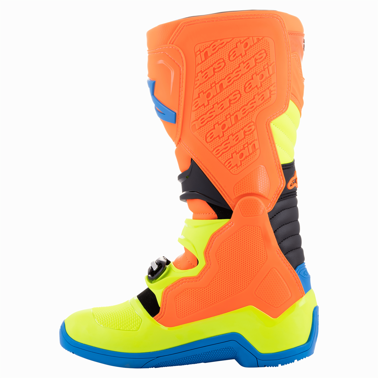 Botas ALPINESTARS Tech 5 - Naranja/Azul/Amarillo Fluorescente