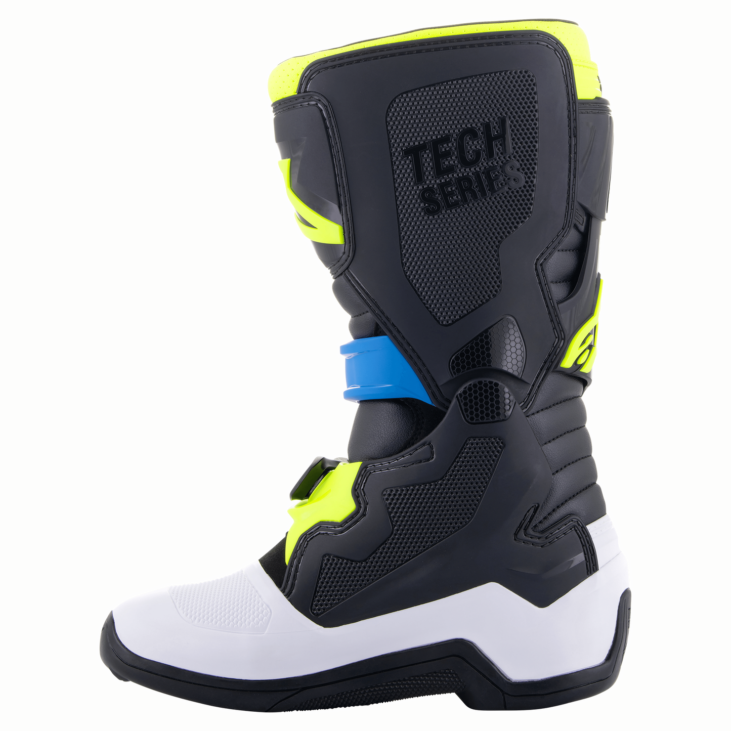 Botas Alpinestars Youth Tech 7S - Negro/Azul/Amarillo