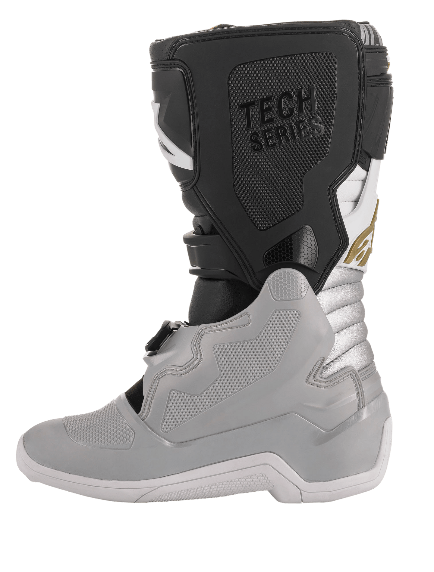 Bota Tech 7S - Negro/Plata/Blanco/Oro