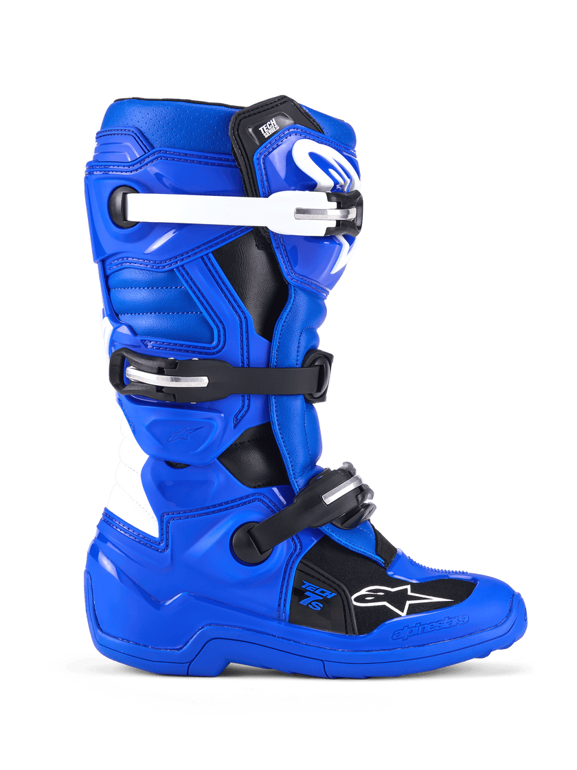 Botas de adolescente Alpinestars Tech 7S - azul/negro/blanco