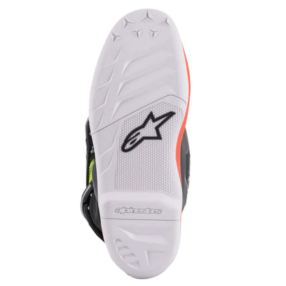 Botas de adolescente Alpinestars Tech 7S - negro/gris/rojo/blanco/amarillo