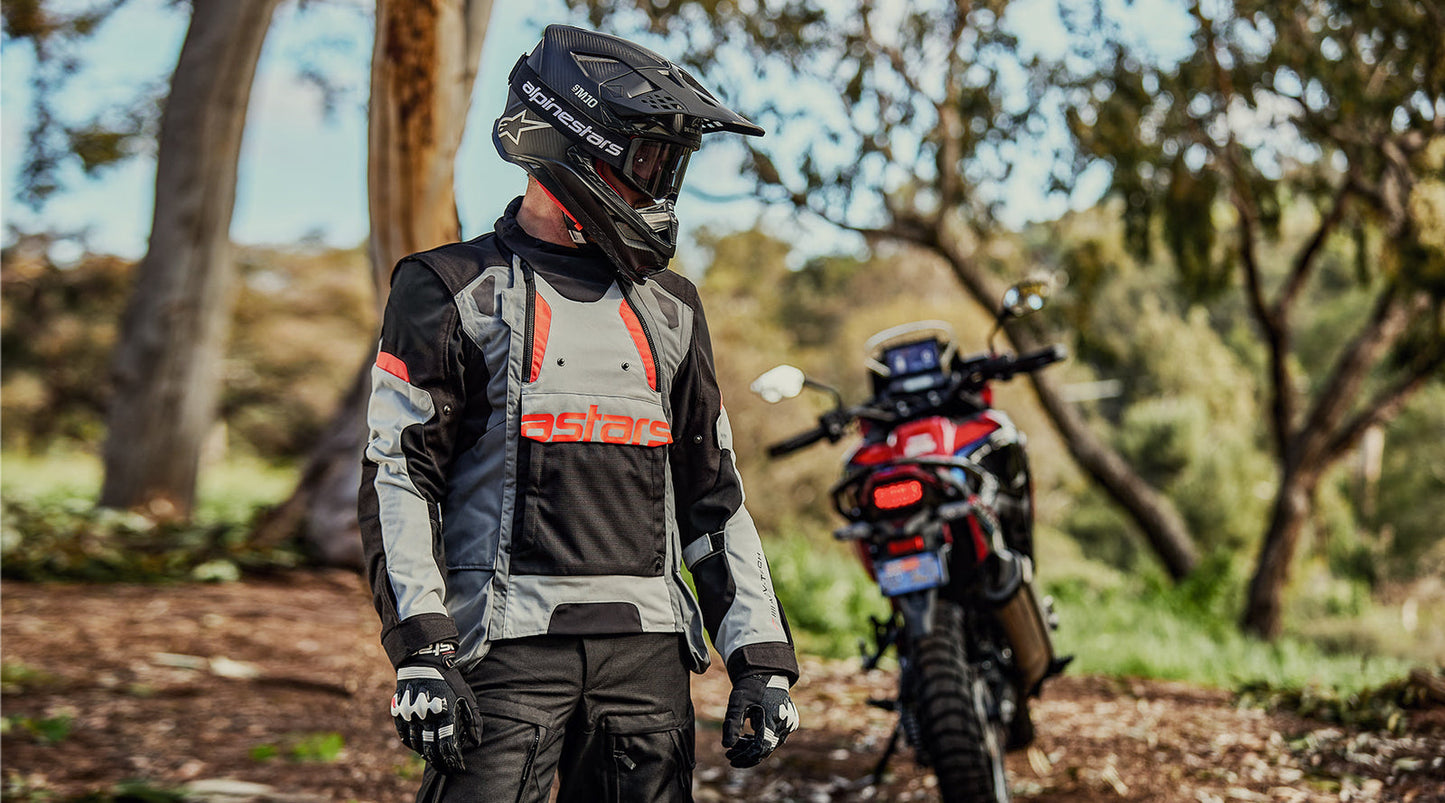 Chamarra Alpinestars Halo Drystar® - Gris/Negro/Naranja