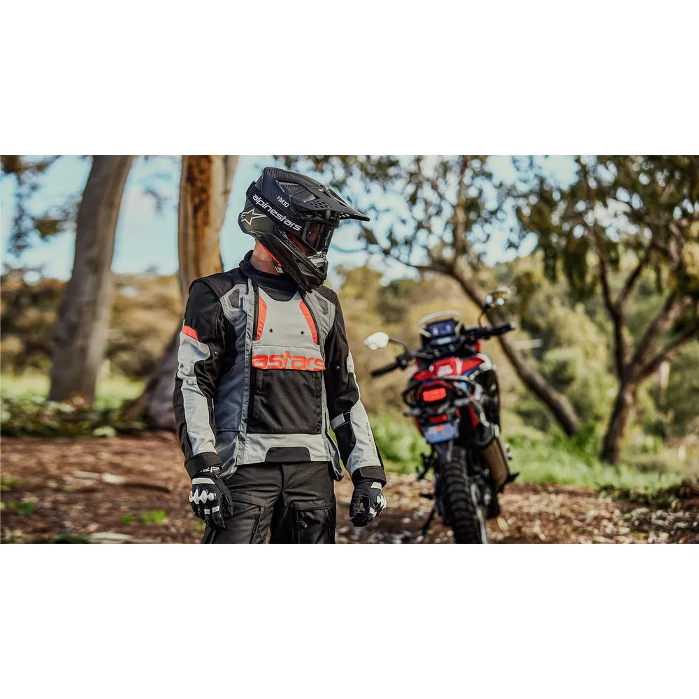 Chamarra Alpinestars Halo Drystar® - Gris/Negro/Naranja