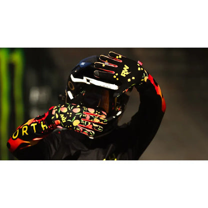 Guantes r-willy red label mango madness con correas