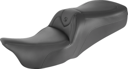 Asiento Saddlemen RoadSofa™ Without Black W/ Black Stitching FLH '97-'07