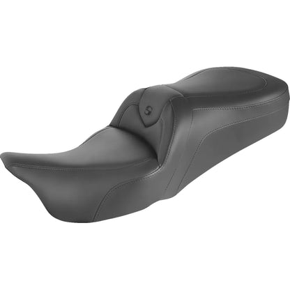 Asiento Saddlemen RoadSofa™ Without Black W/ Black Stitching FLH '97-'07