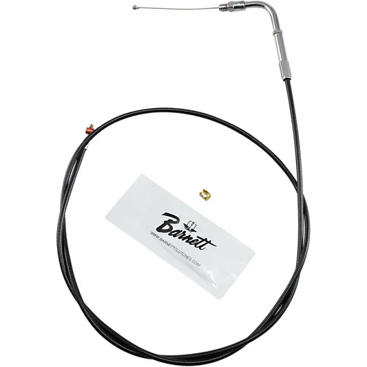 Cable de acelerador/ralentí de vinilo negro