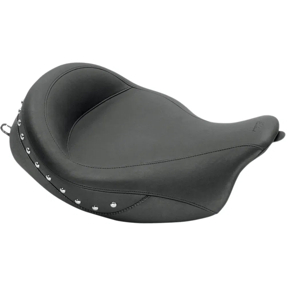 Asiento individual súper ancho con tachuelas