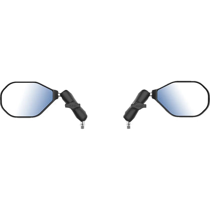Kit tough-mirror™ con bases m10-1.25 - brazo mediano