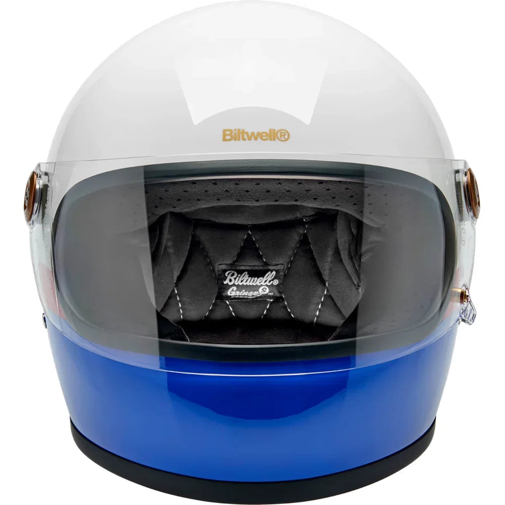 Casco gringo s apex blanco/rojo/azul