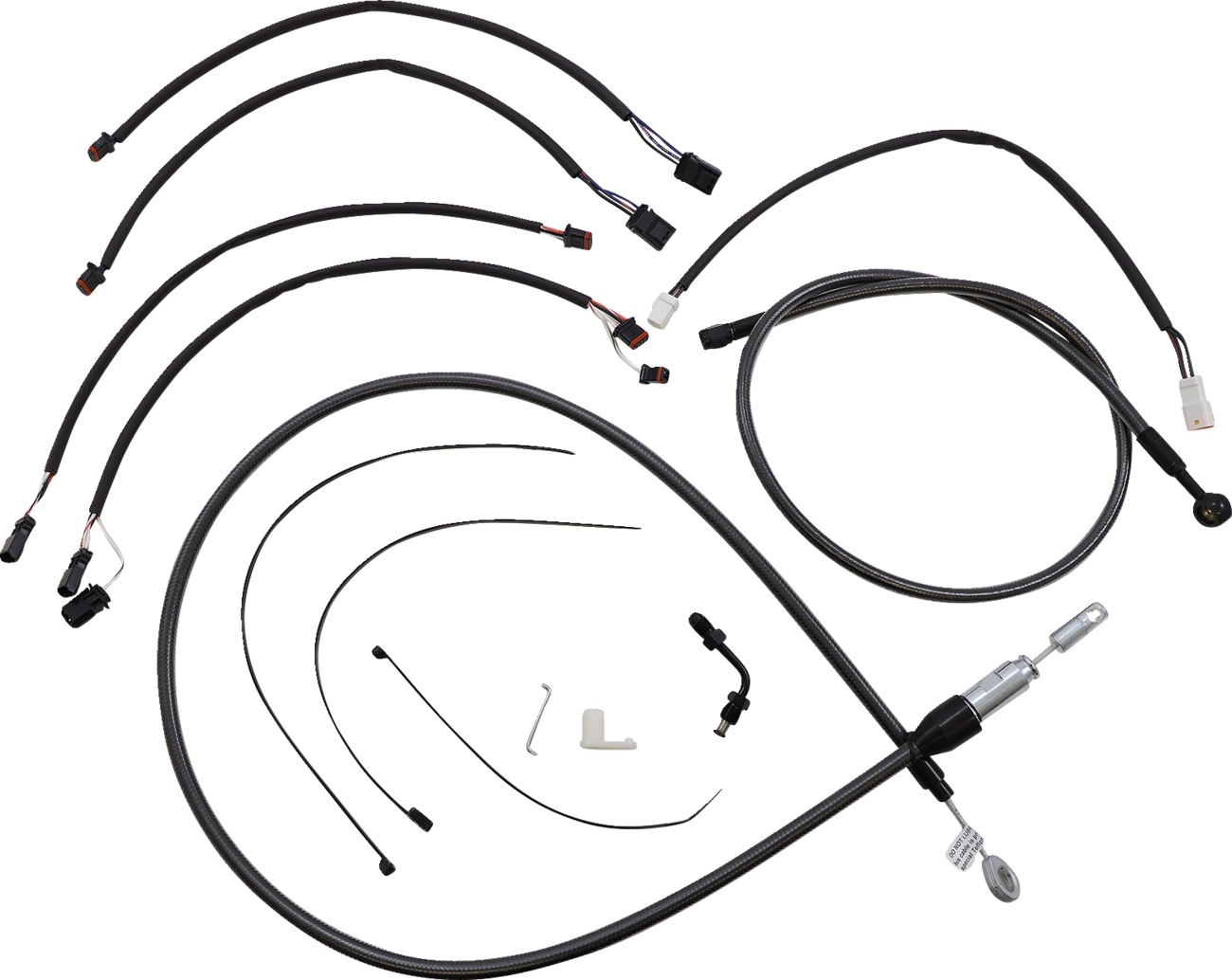 Kit de instalación de manillar de diseño Black Pearl™ - Kit de instalación de manillar de diseño Black Pearl™ - 12"-14" - Softail '18-'24