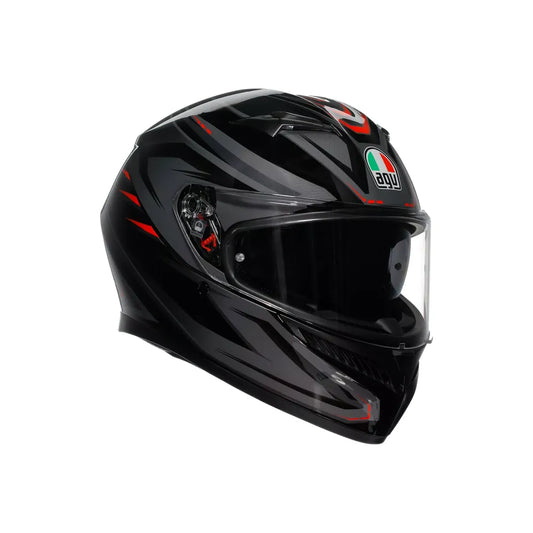 Casco AGV K3 Syth - negro/rojo