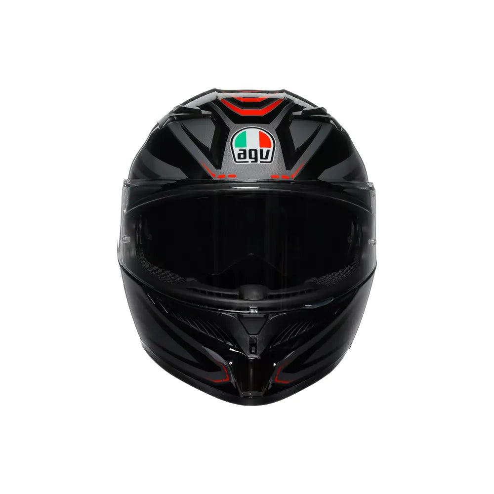 Casco AGV K3 Syth - negro/rojo