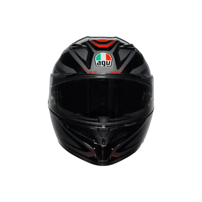 Casco AGV K3 Syth - negro/rojo
