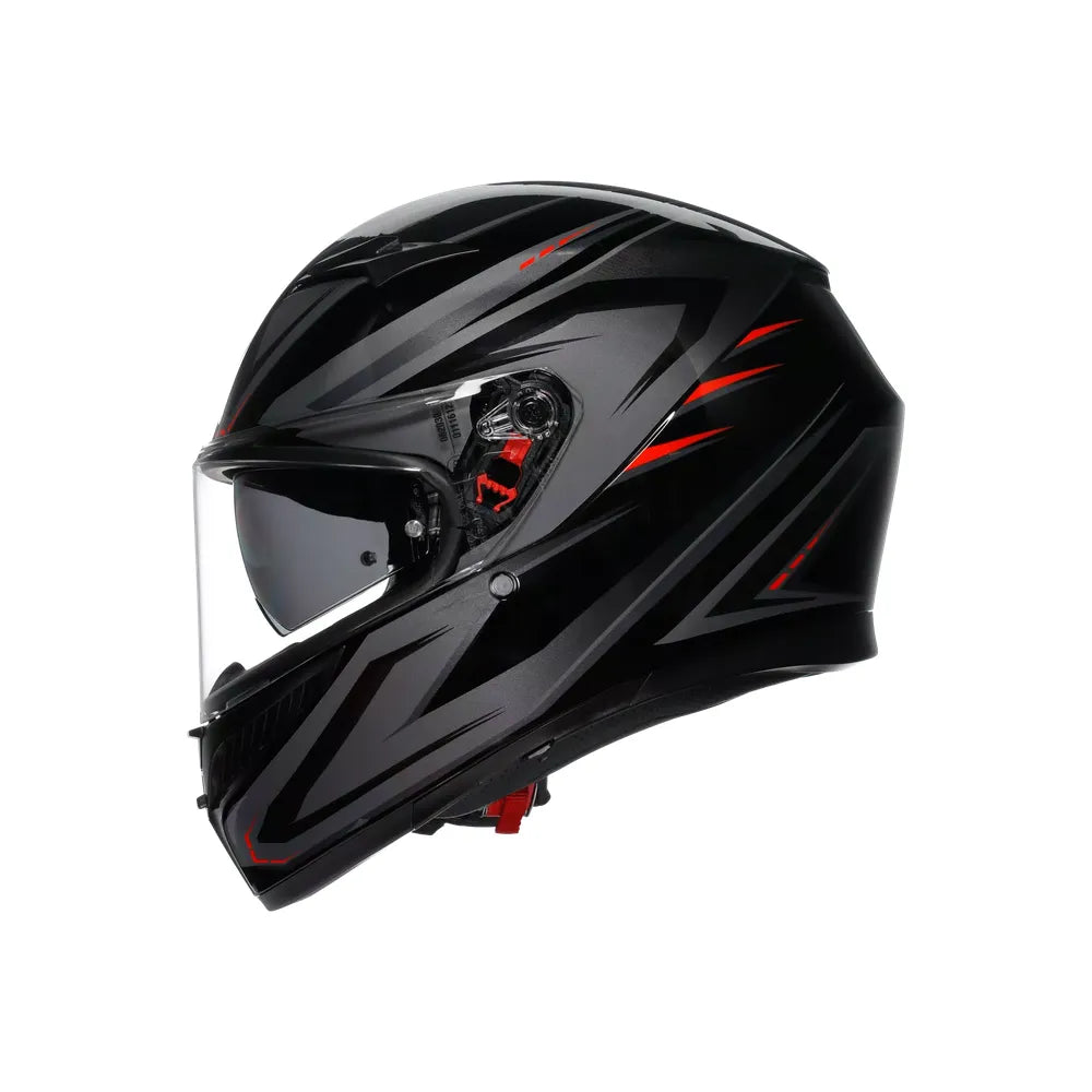 Casco AGV K3 Syth - negro/rojo