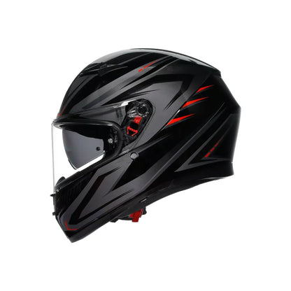 Casco AGV K3 Syth - negro/rojo