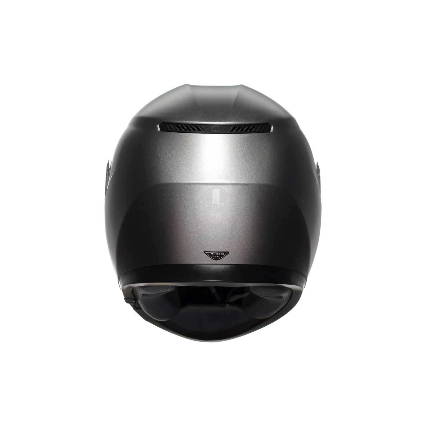 Casco AGV K3 Mono - gris luna mate